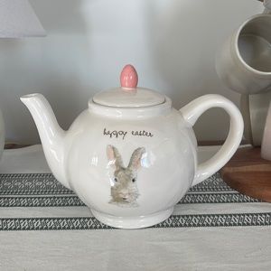 RAE DUNN Happy Easter Bunny Tea Pot 🐰